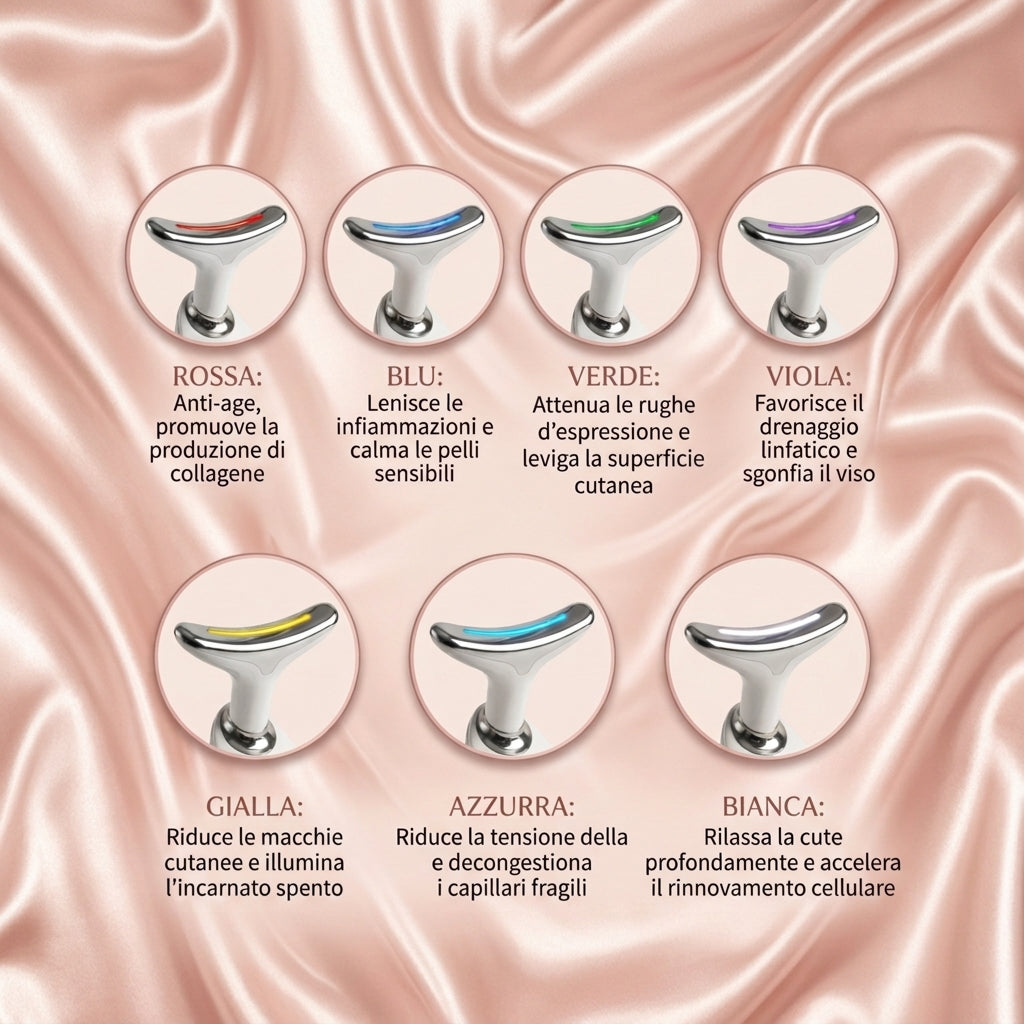 Elixyou™ – Scolpitore Facciale a Microcorrente e LED (7 in 1)